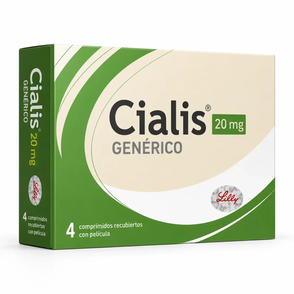 Caja de cialis genérico 20mg tadalafil